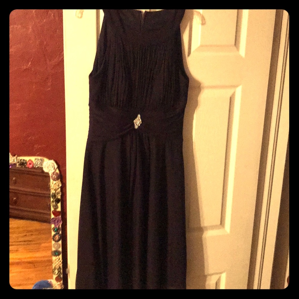 Purple dress
